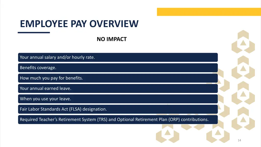 employee pay overview