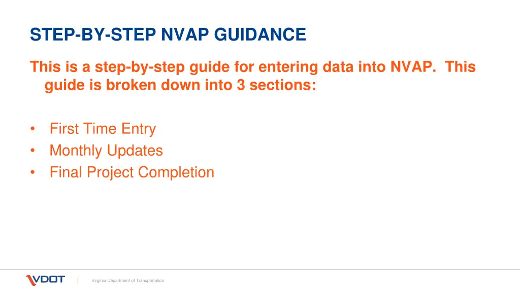 step by step nvap guidance 1