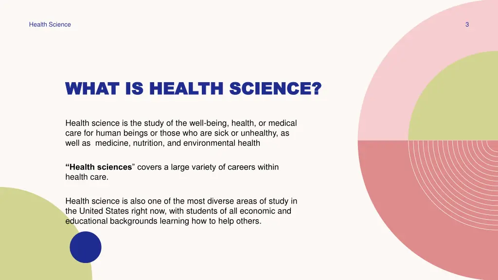 health science 1