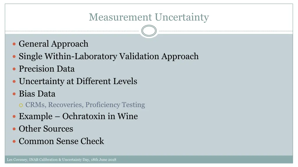 measurement uncertainty 1