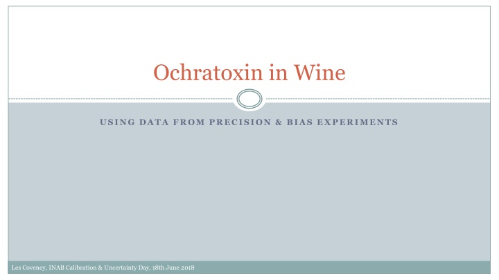 ochratoxin in wine
