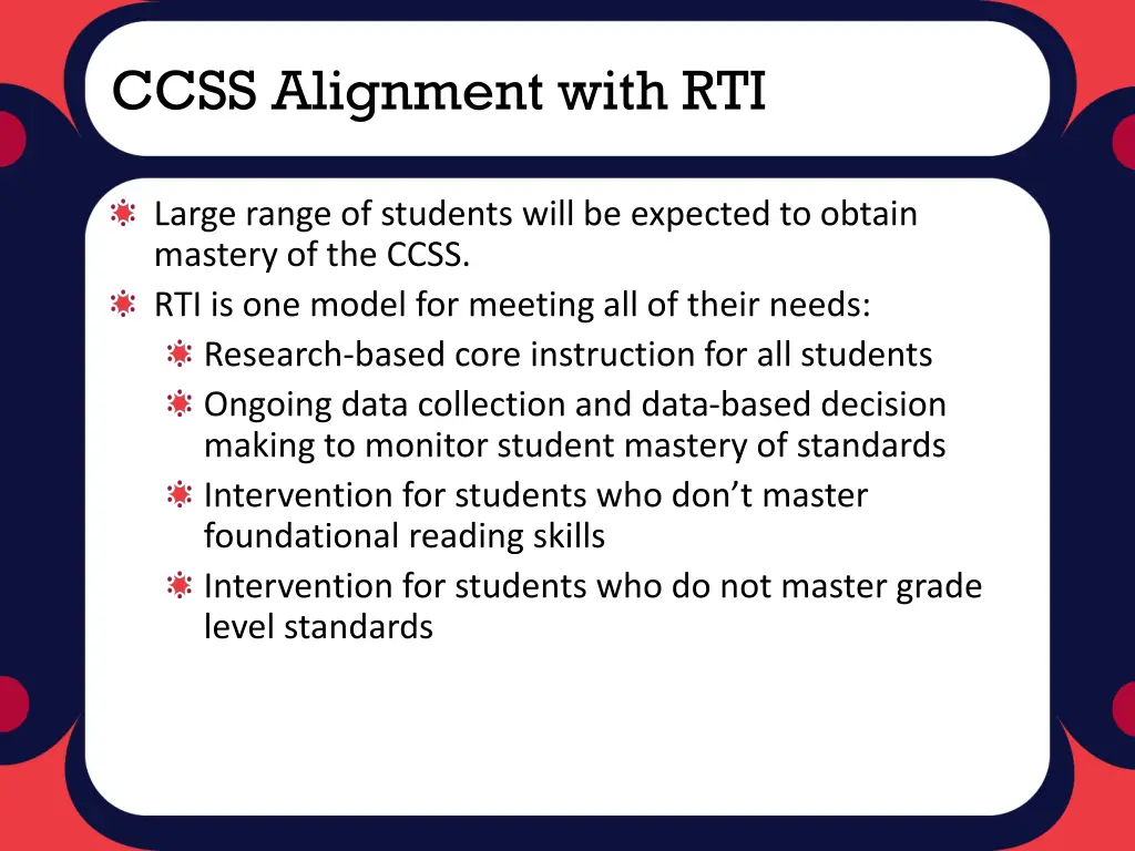 ccss alignment with rti