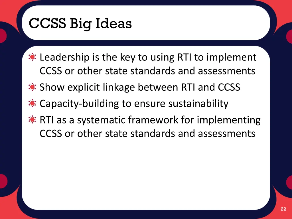 ccss big ideas