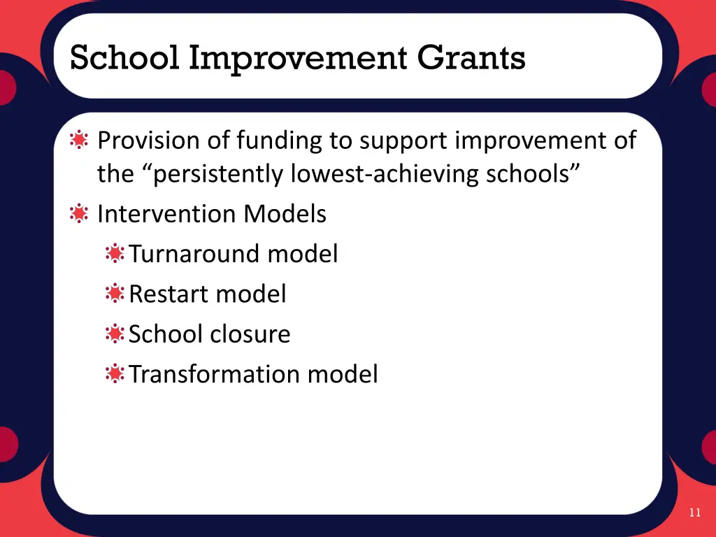 school improvement grants 1