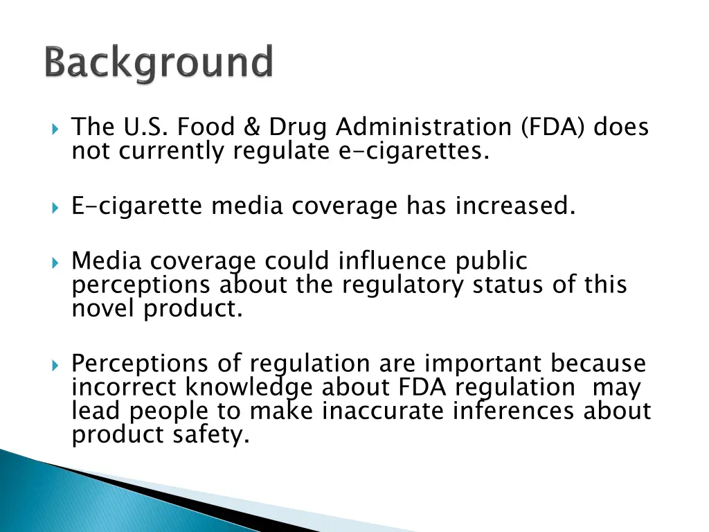 the u s food drug administration fda does