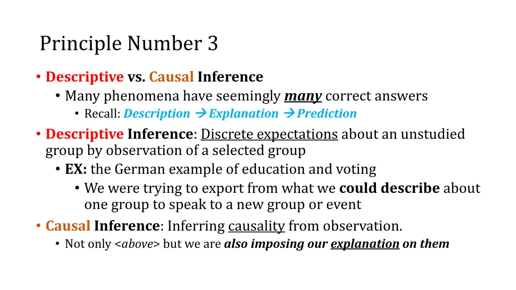 principle number 3 2
