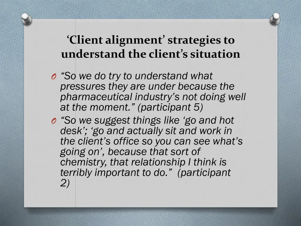 client alignment strategies to understand