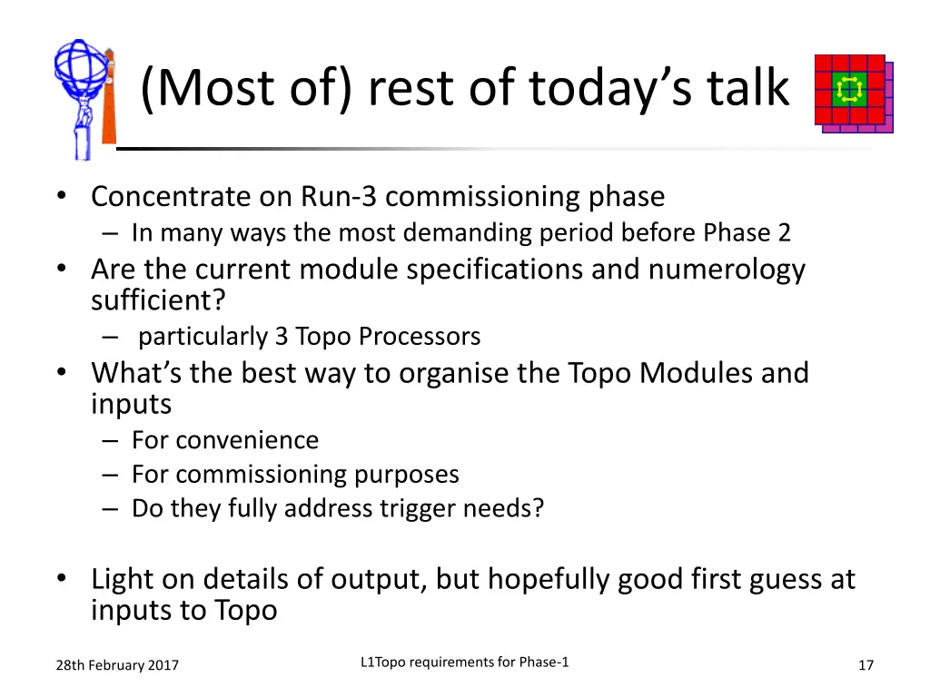 most of rest of today s talk