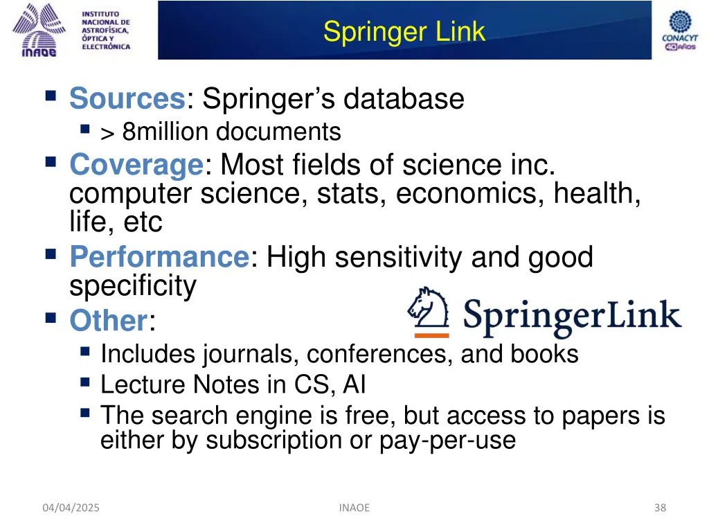 springer link