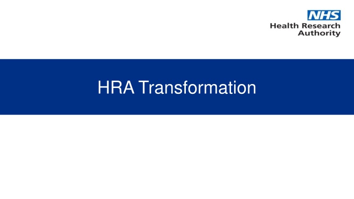 hra transformation