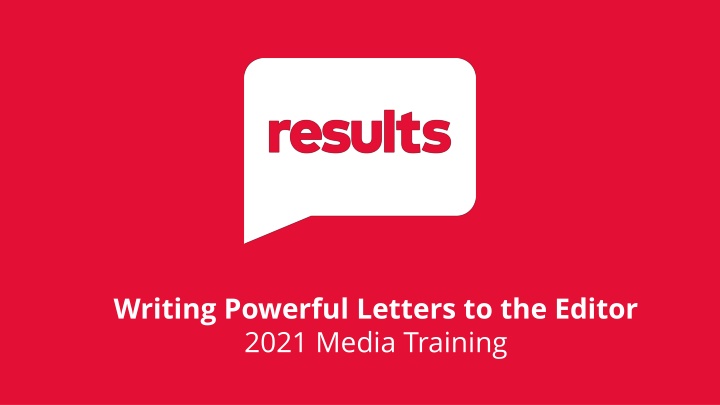 writing powerful letters to the editor 2021 media
