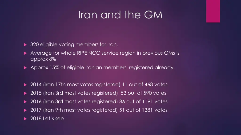 iran and the gm