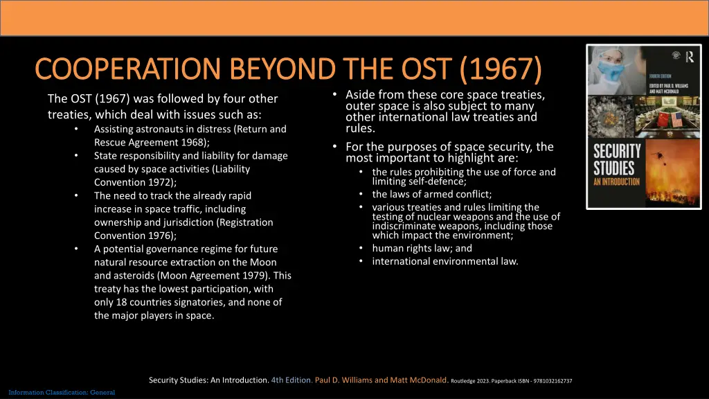 cooperation beyond the ost 1967 cooperation