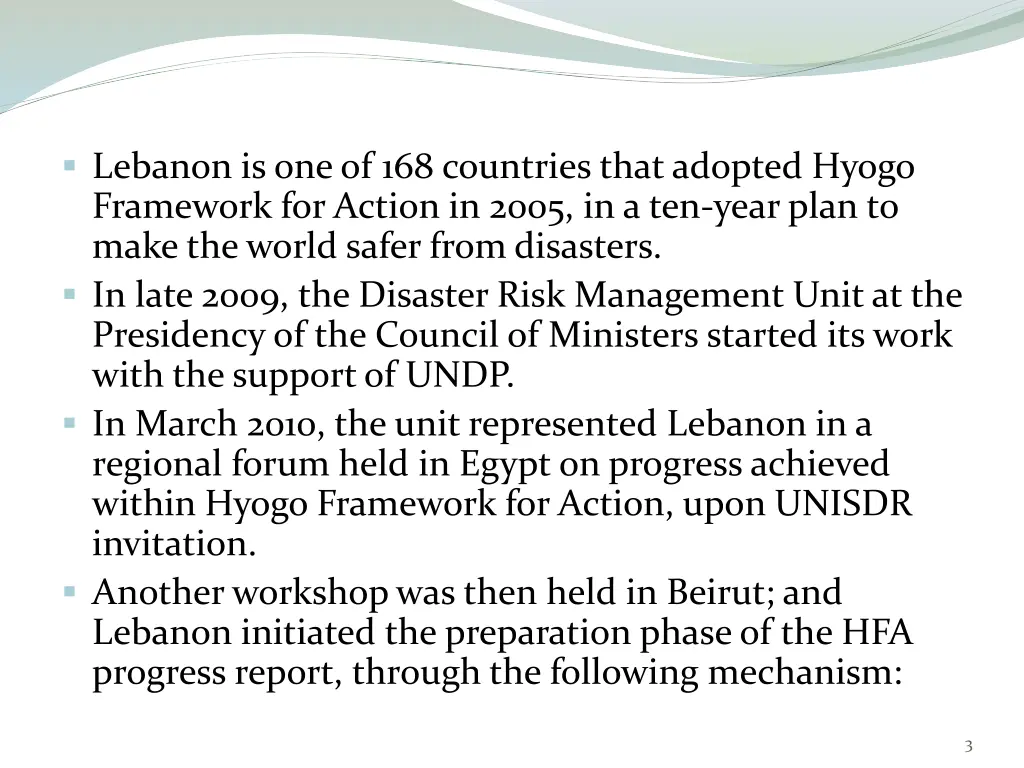 lebanon is one of 168 countries that adopted