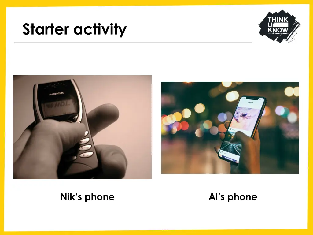 starter activity