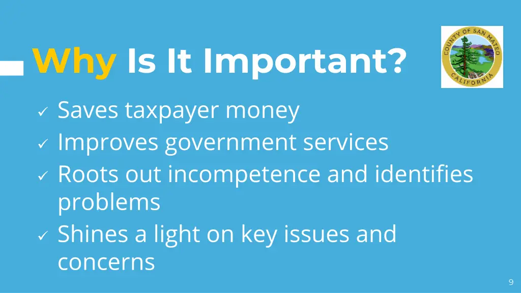 why is it important