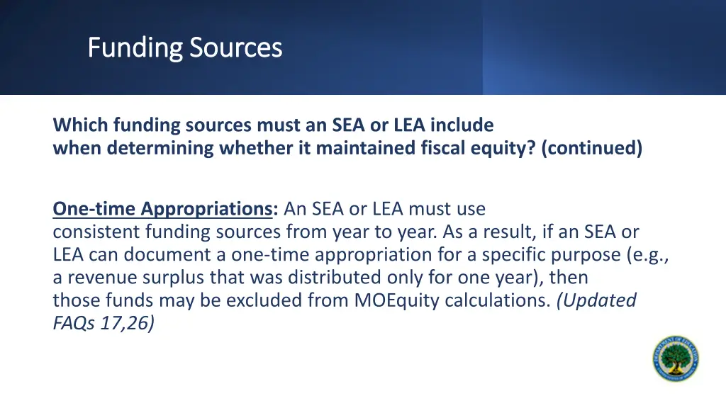 funding sources funding sources 2