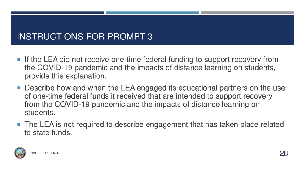 instructions for prompt 3