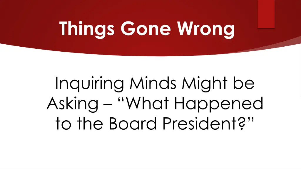 things gone wrong 10