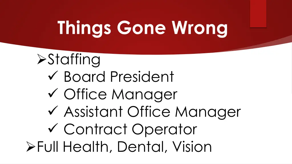 things gone wrong 7