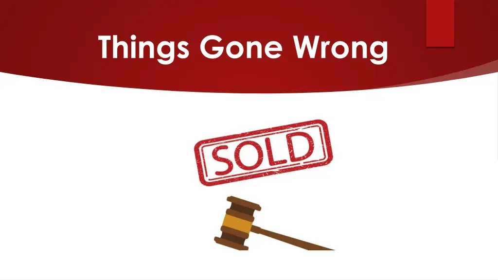 things gone wrong 9