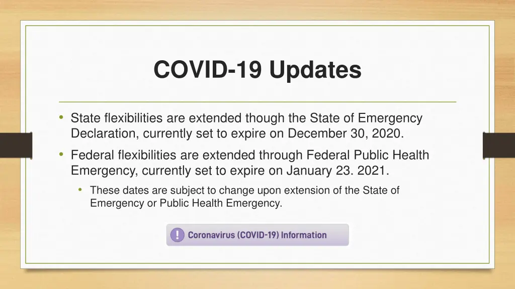 covid 19 updates