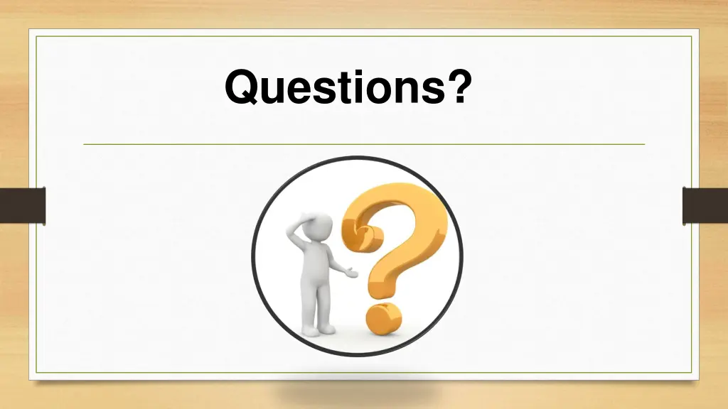 questions