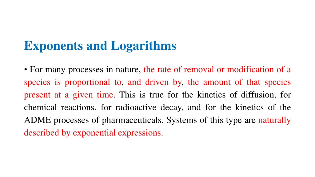 exponents and logarithms 2