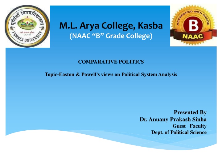 m l arya college kasba naac b grade college