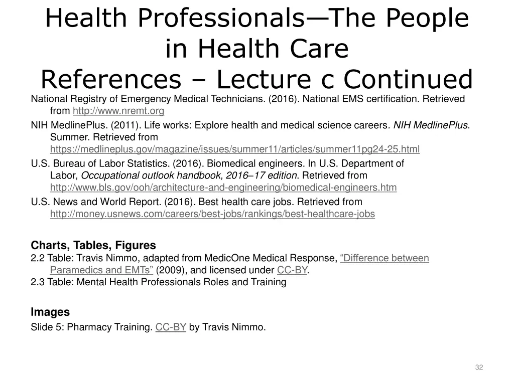 health professionals the people in health care 4