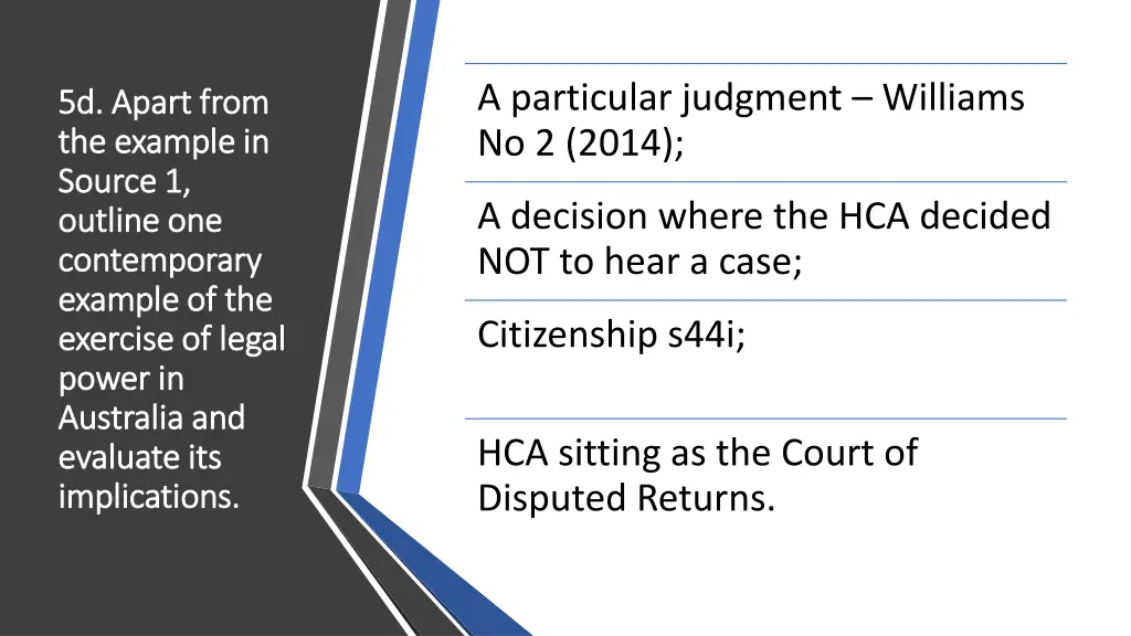 a particular judgment williams no 2 2014