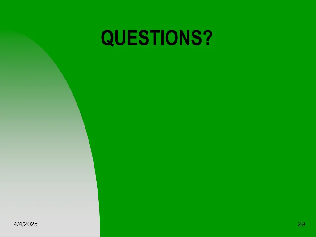 questions
