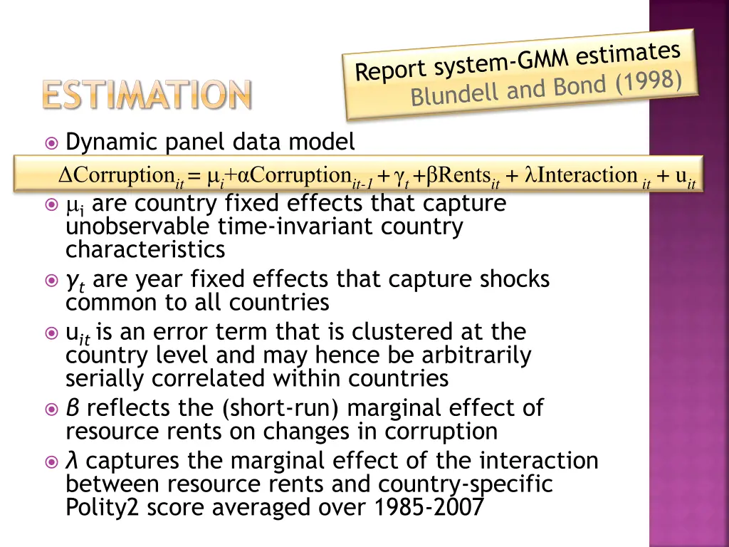 estimation