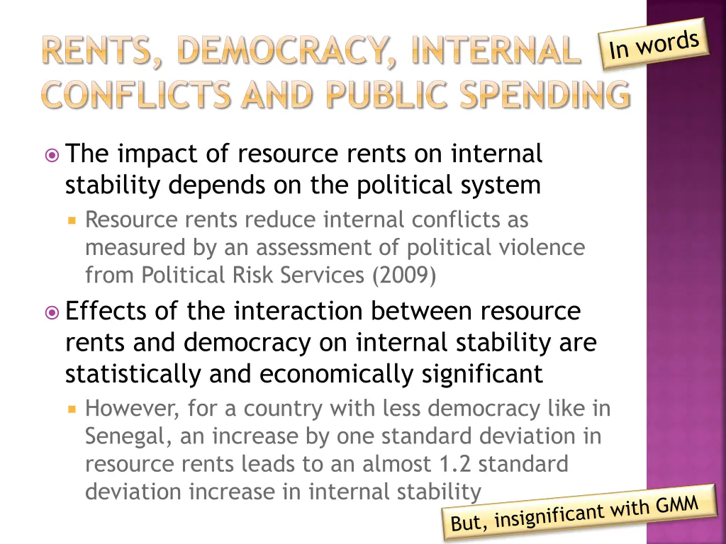rents democracy internal conflicts and public 2