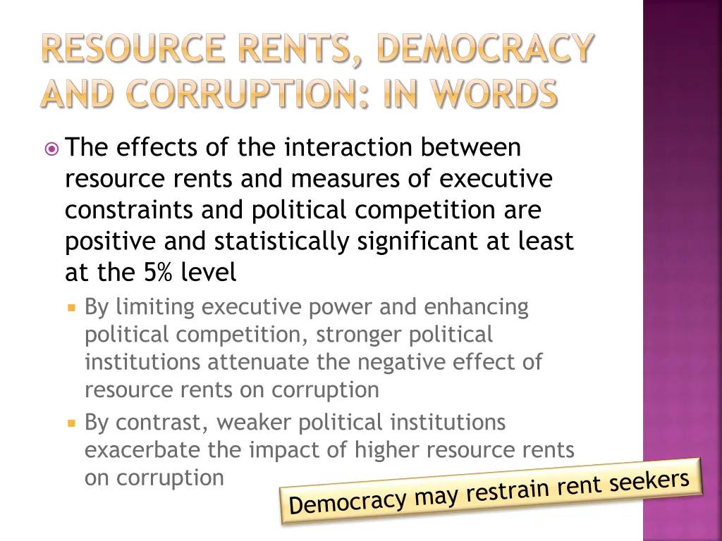 resource rents democracy and corruption in words 2
