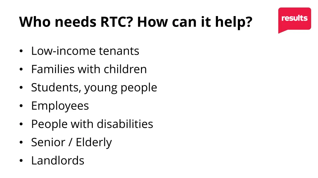 who needs rtc how can it help