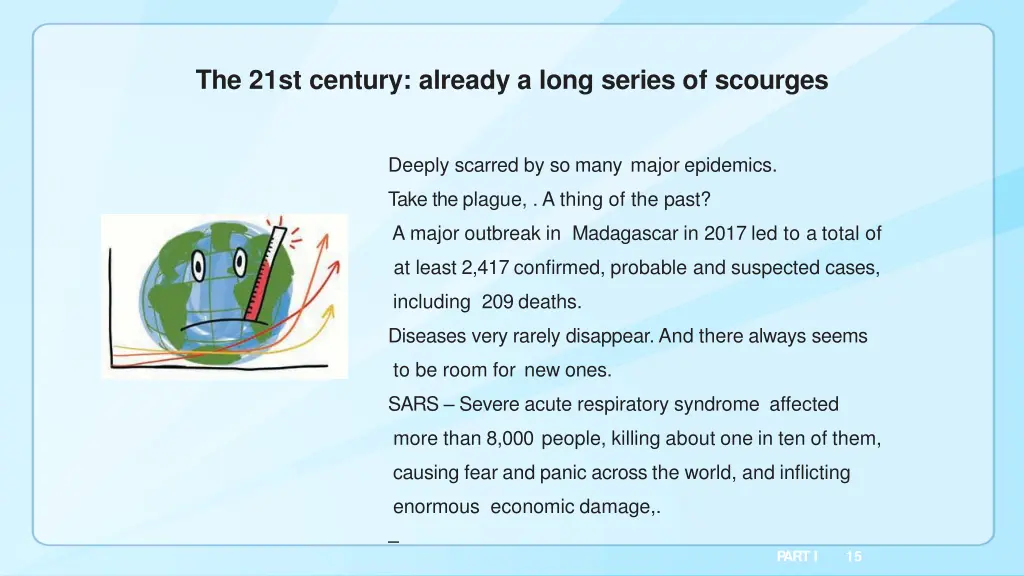 the 21st century already a long series of scourges