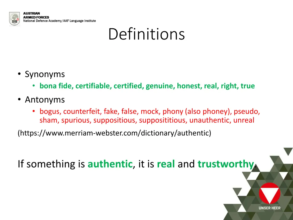 definitions 1
