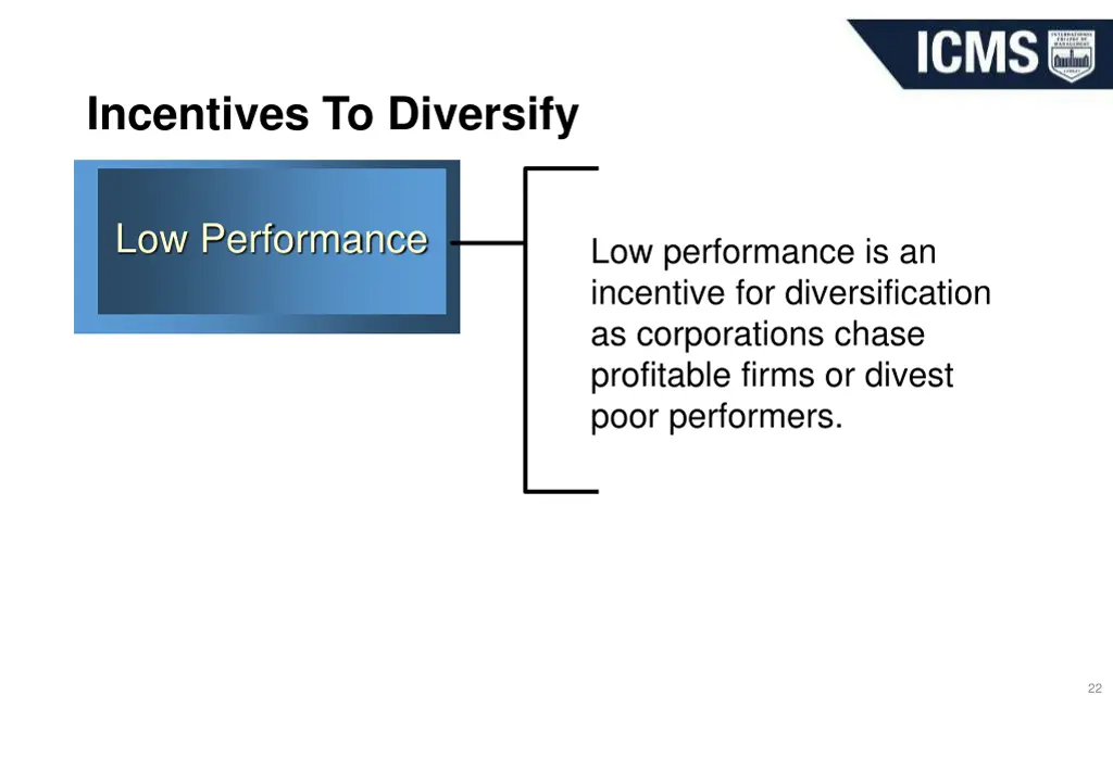 incentives to diversify