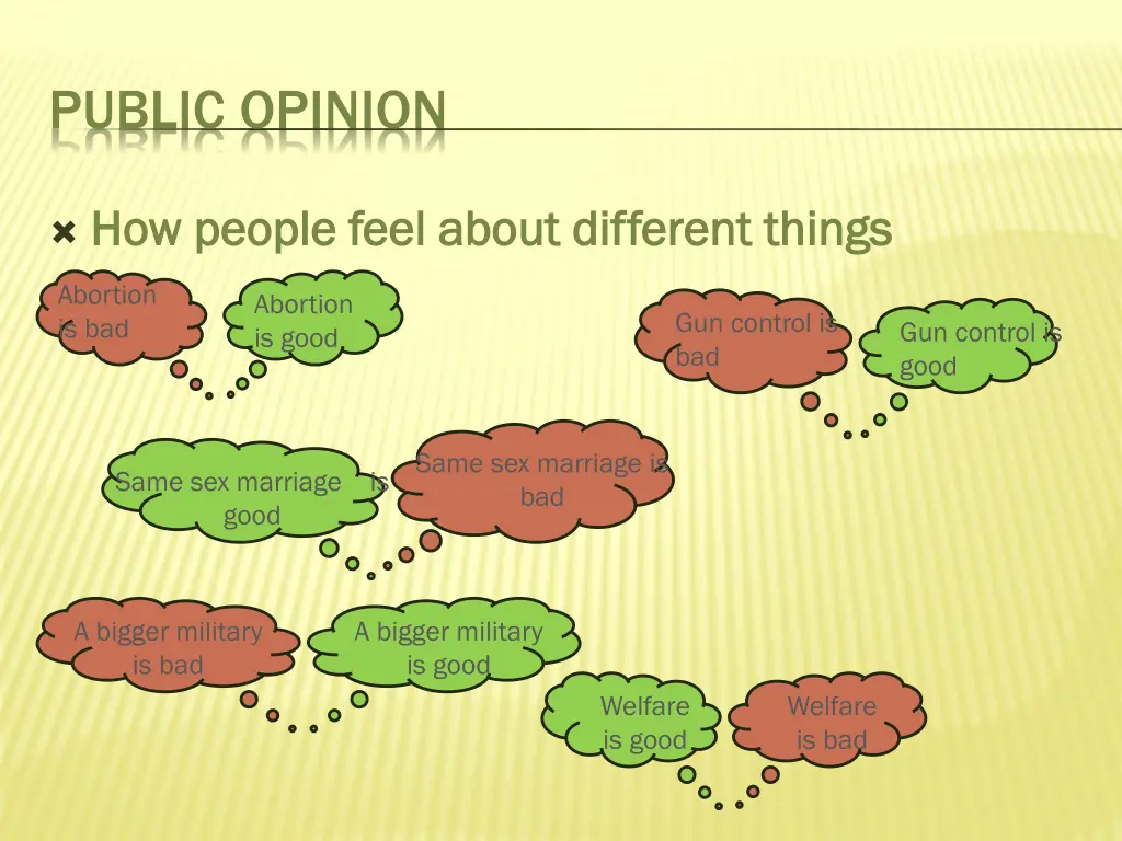 public opinion