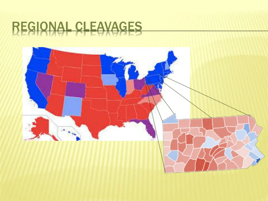 regional cleavages