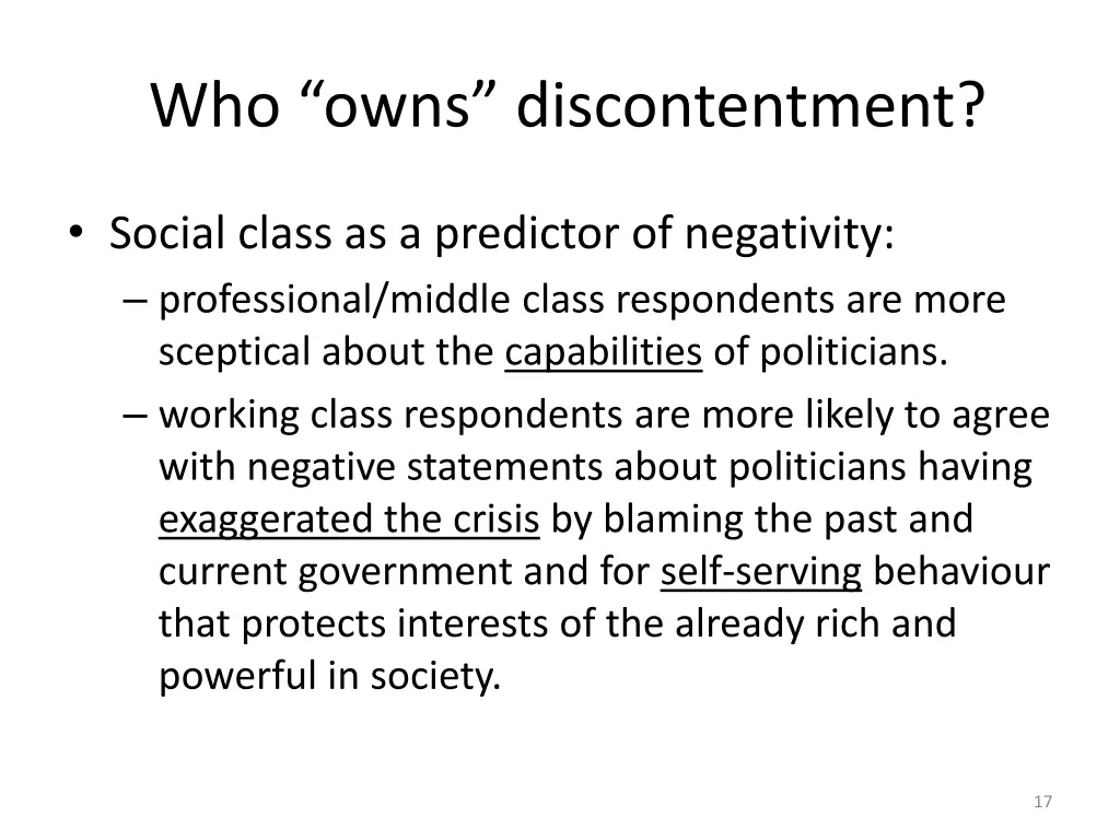 who owns discontentment