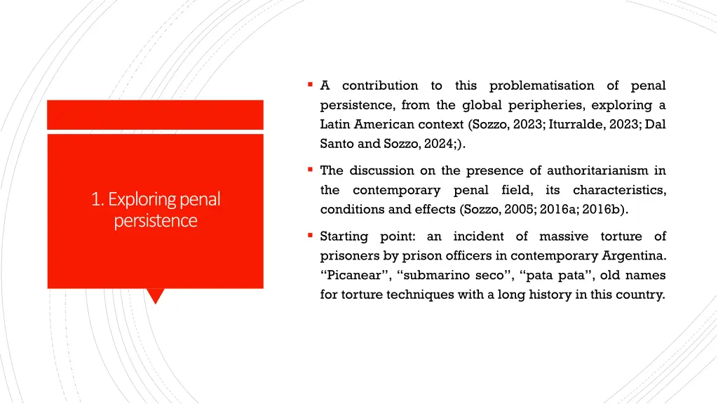 a contribution to this problematisation of penal
