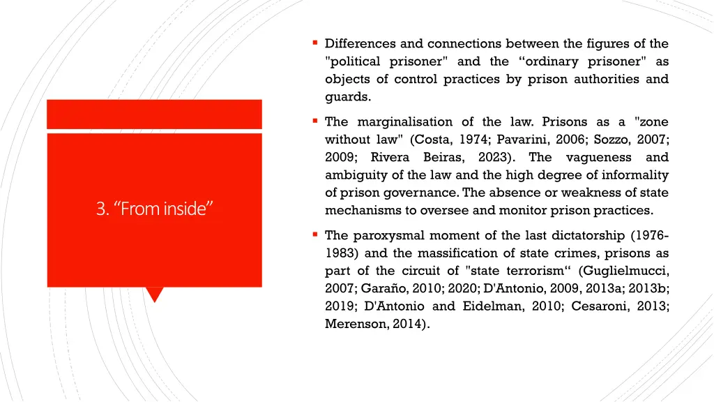 differences and connections between the figures