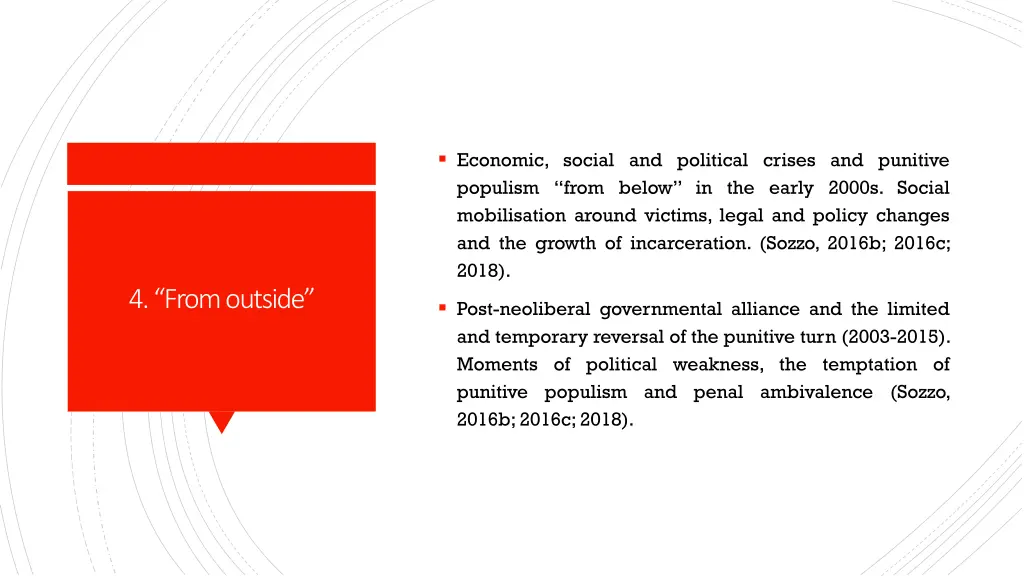 economic social and political crises and punitive