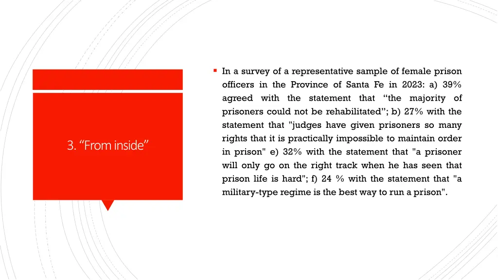 in a survey of a representative sample of female