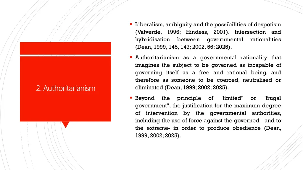 liberalism ambiguity and the possibilities