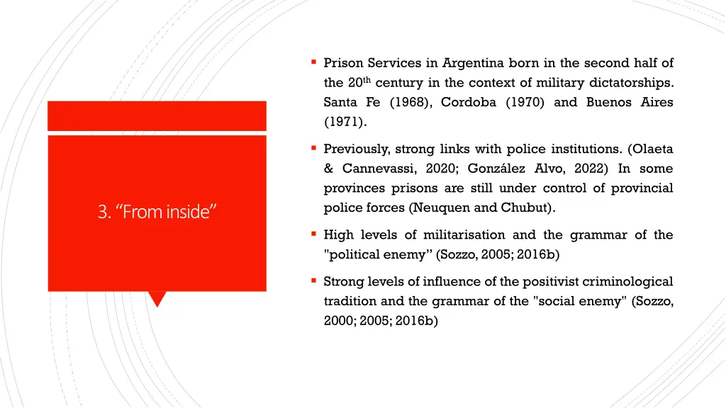 prison services in argentina born in the second