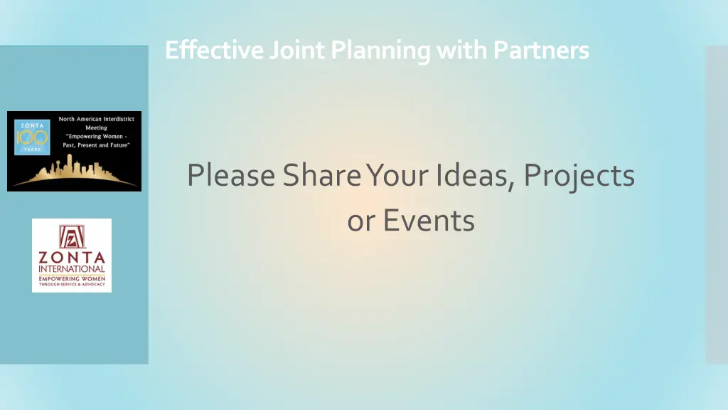 effective joint planning with partners 5