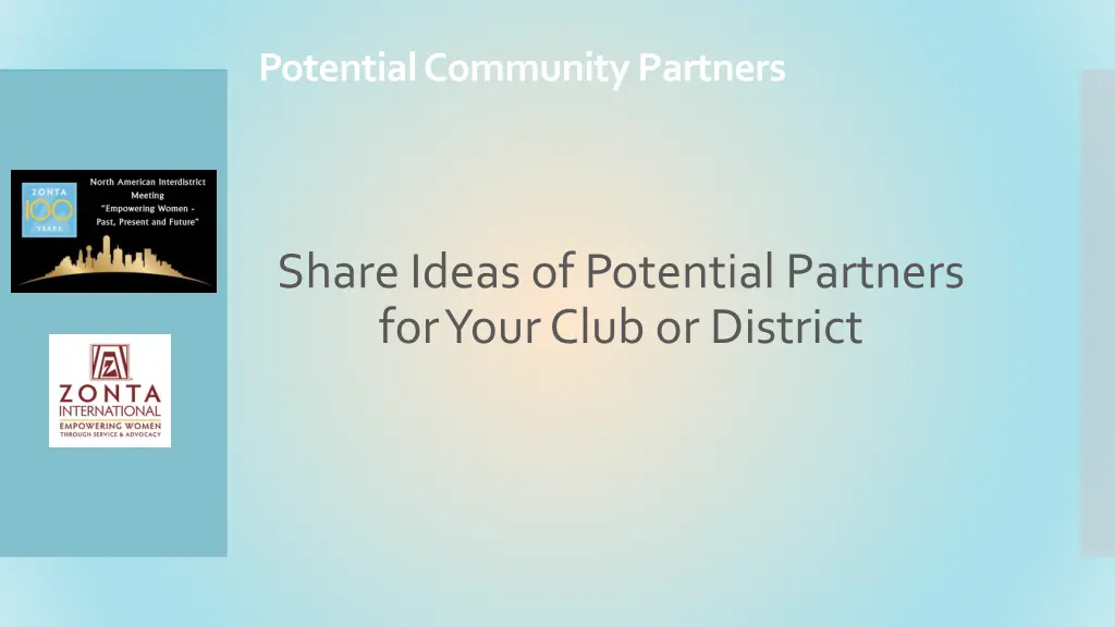 potential community partners 6